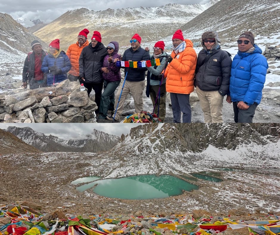 Drolma La Pass high on the kora